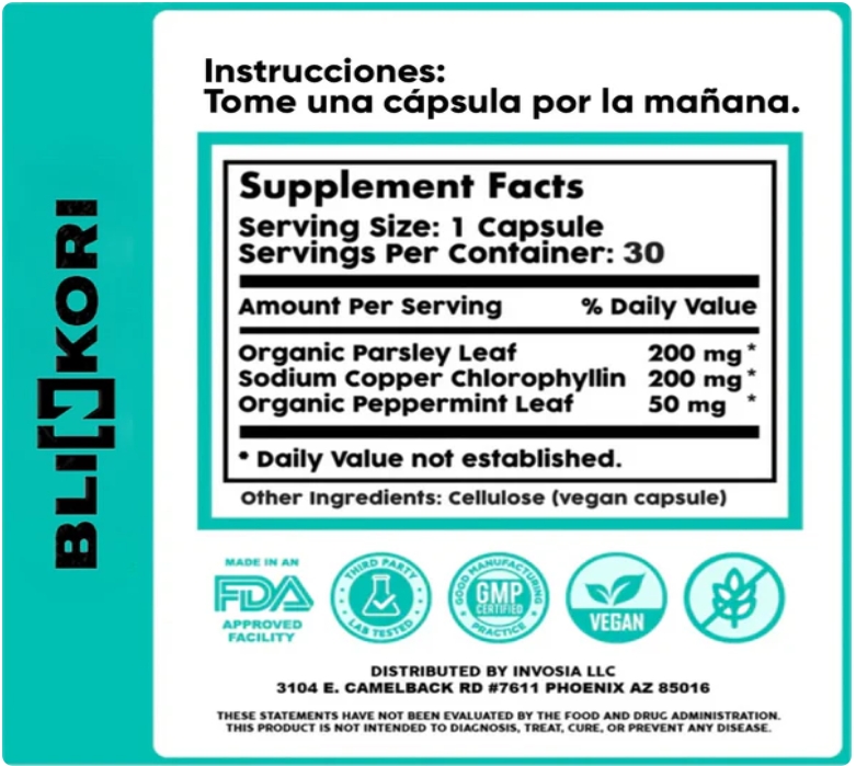 DEOS – Suplemento Natural de Frescura Interna