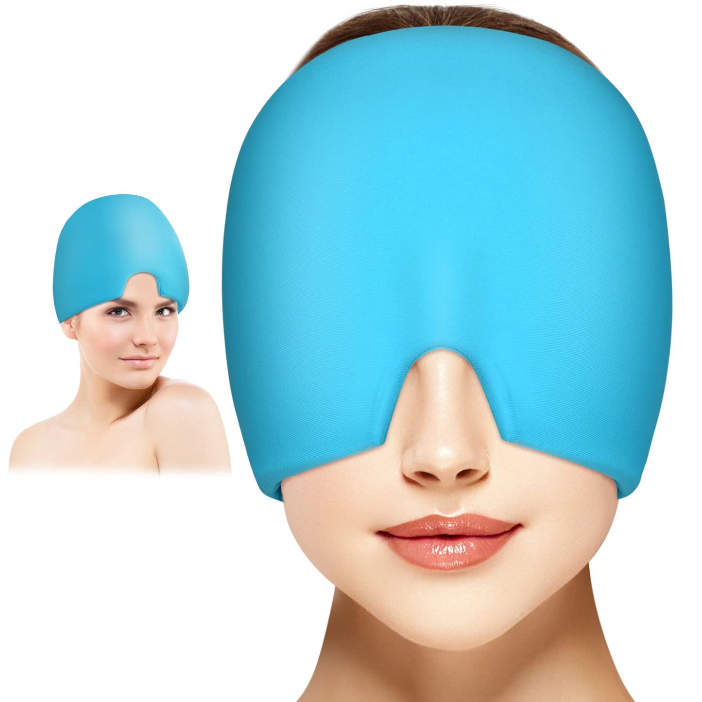 Gorro de Gel Terapéutico Premium – Descanso Natural
